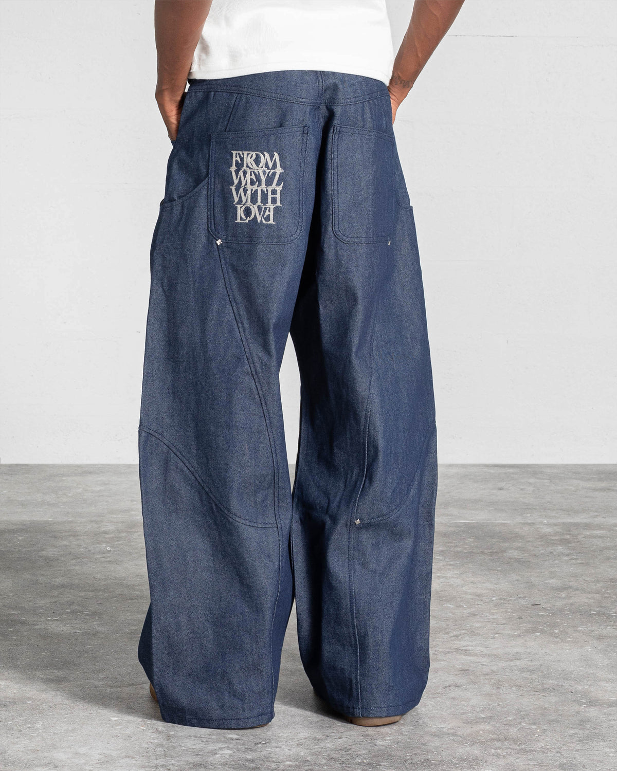 JEAN "RIFT" DENIM BRUT - NOIR