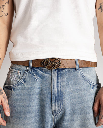 Ceinture "HERITAGE" - Marron