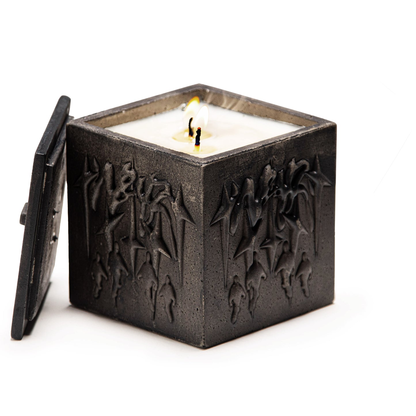 CANDLE "THE FLAME" WEYZ - AGED CONCRETE