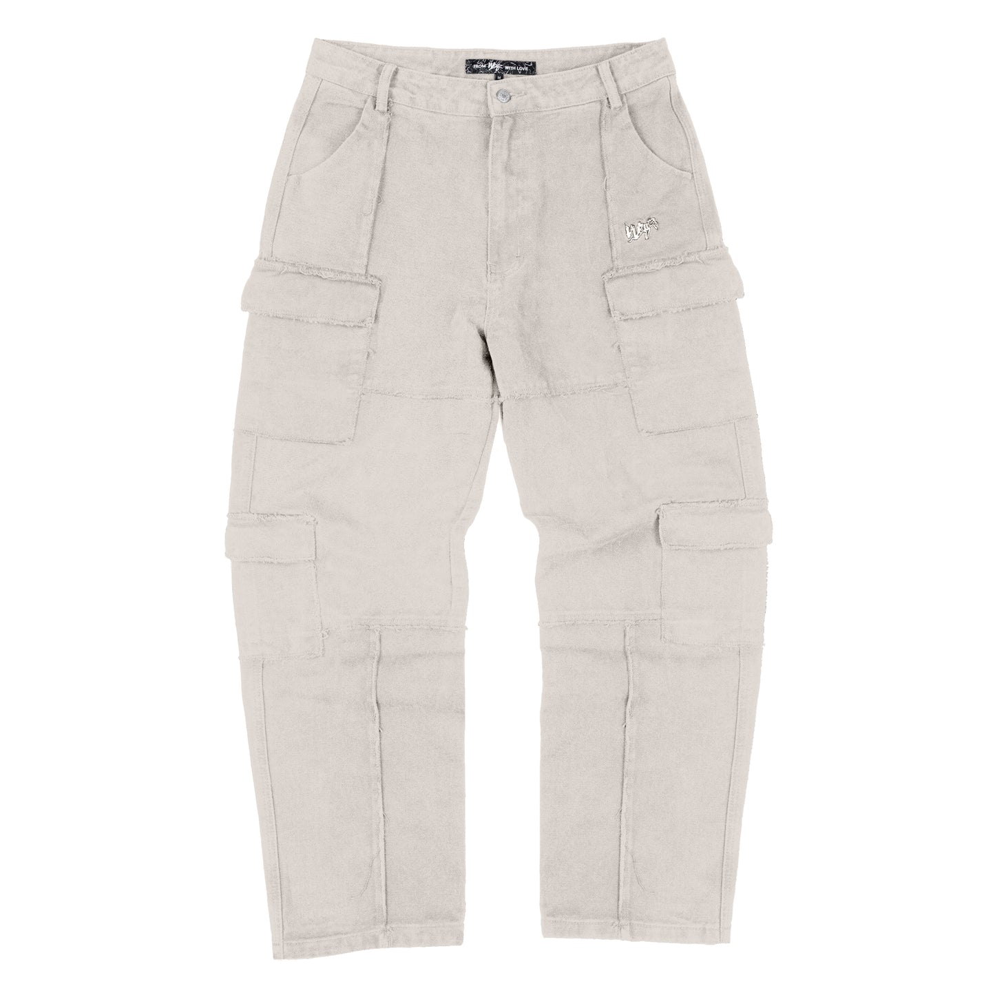 Heavy Cargo Vintage Pants - Beige - XS (28) - Weyz Clothing