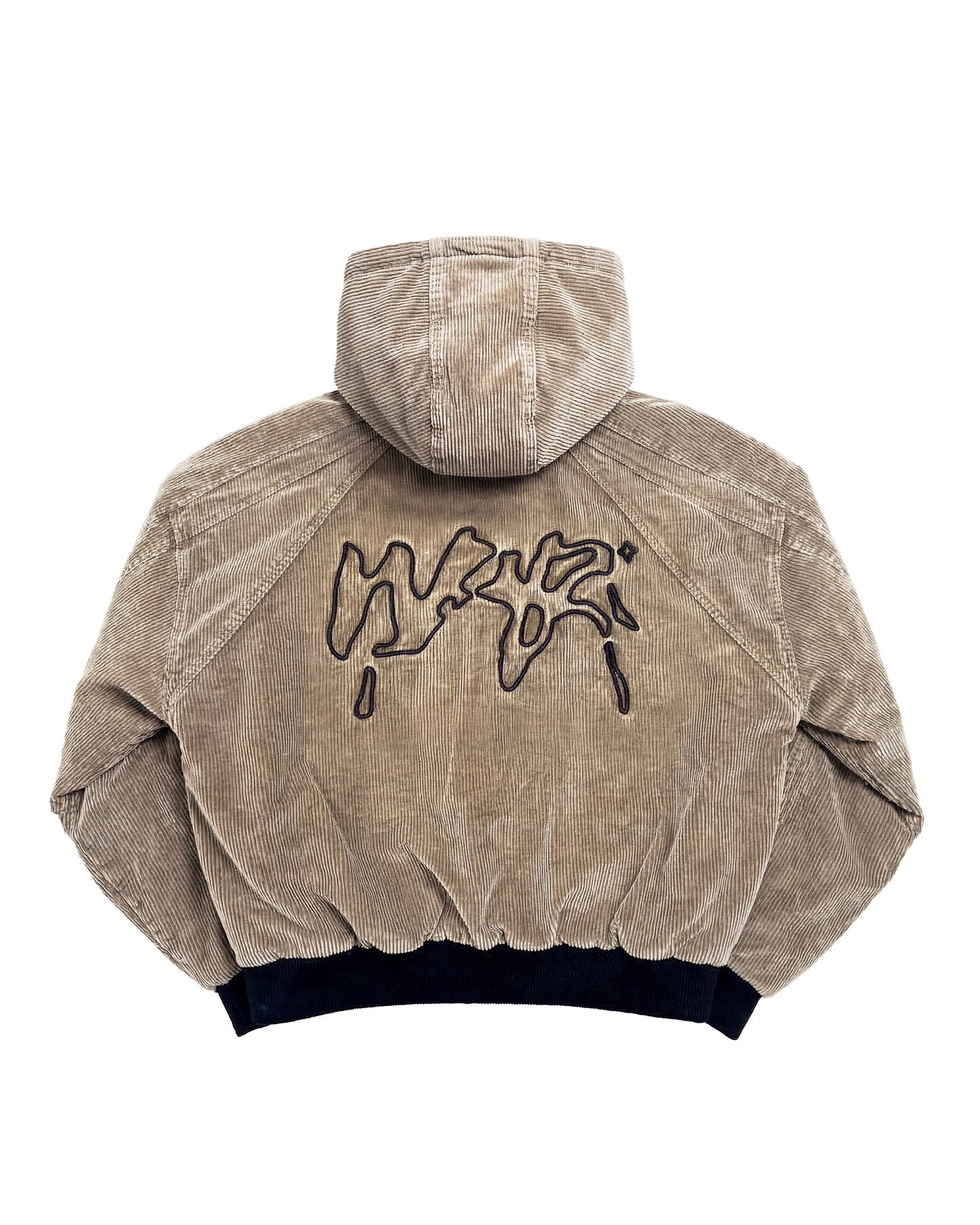 "FADED" CORDUROY JACKET - WASHED BEIGE