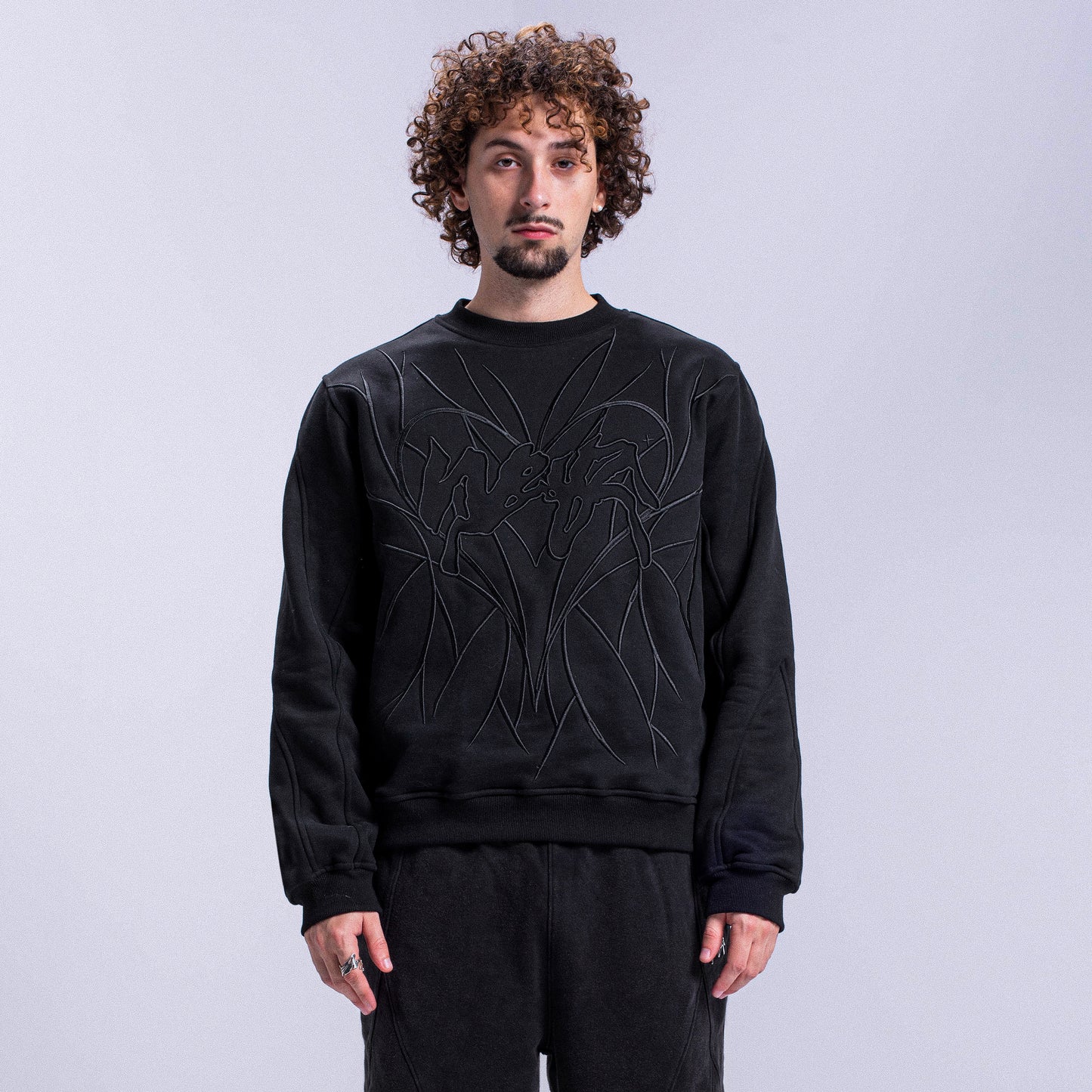 Crewneck "HEART" - Black