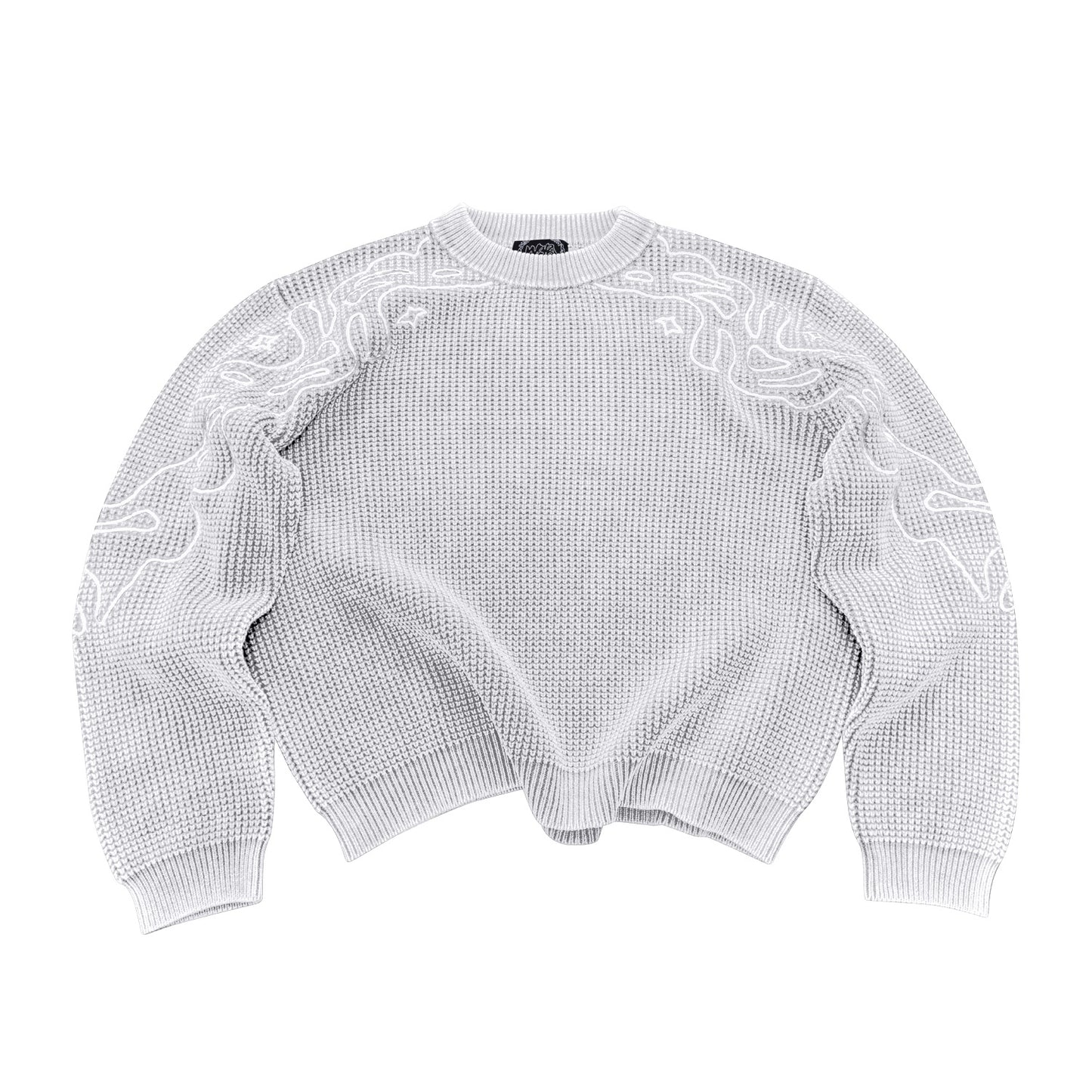 "ABYSSAL" KNIT - Light Grey