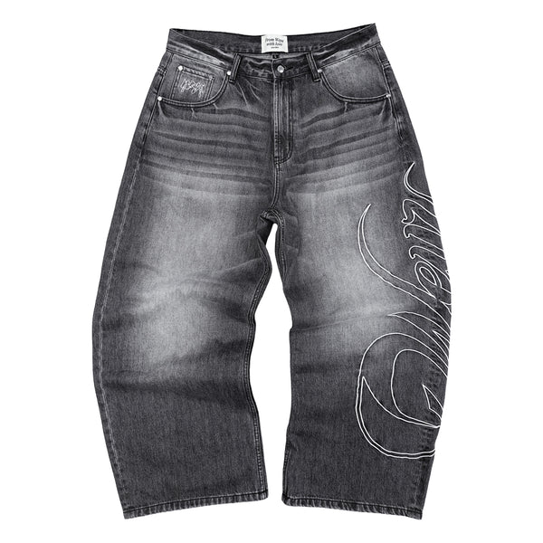 Denim Pants “HERITAGE” - Washed Black – Weyz Clothing