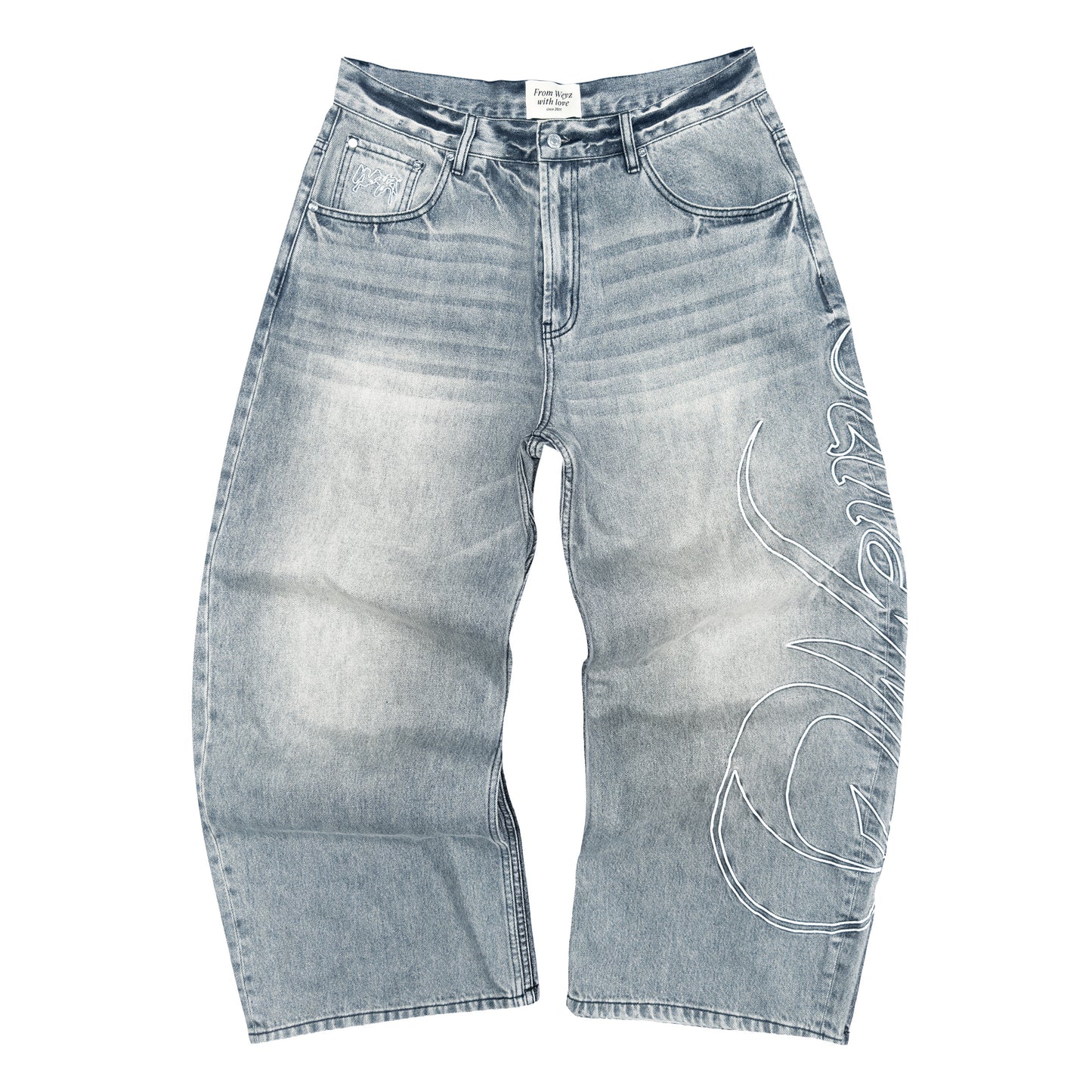 Denim Pants “HERITAGE” - Washed Blue