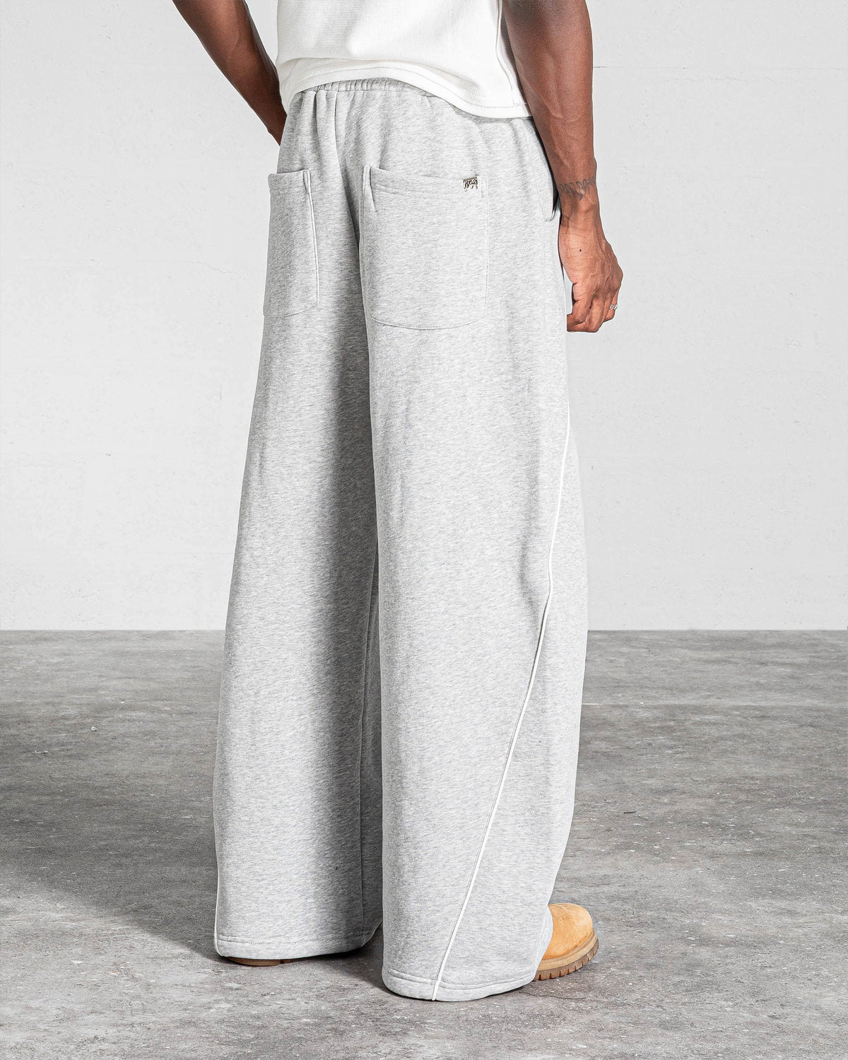 "FOLD" Jogger - Heather Grey