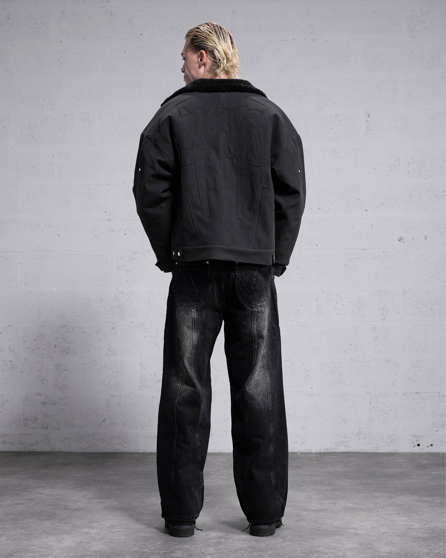 Eagle Sherpa Jacket - Black