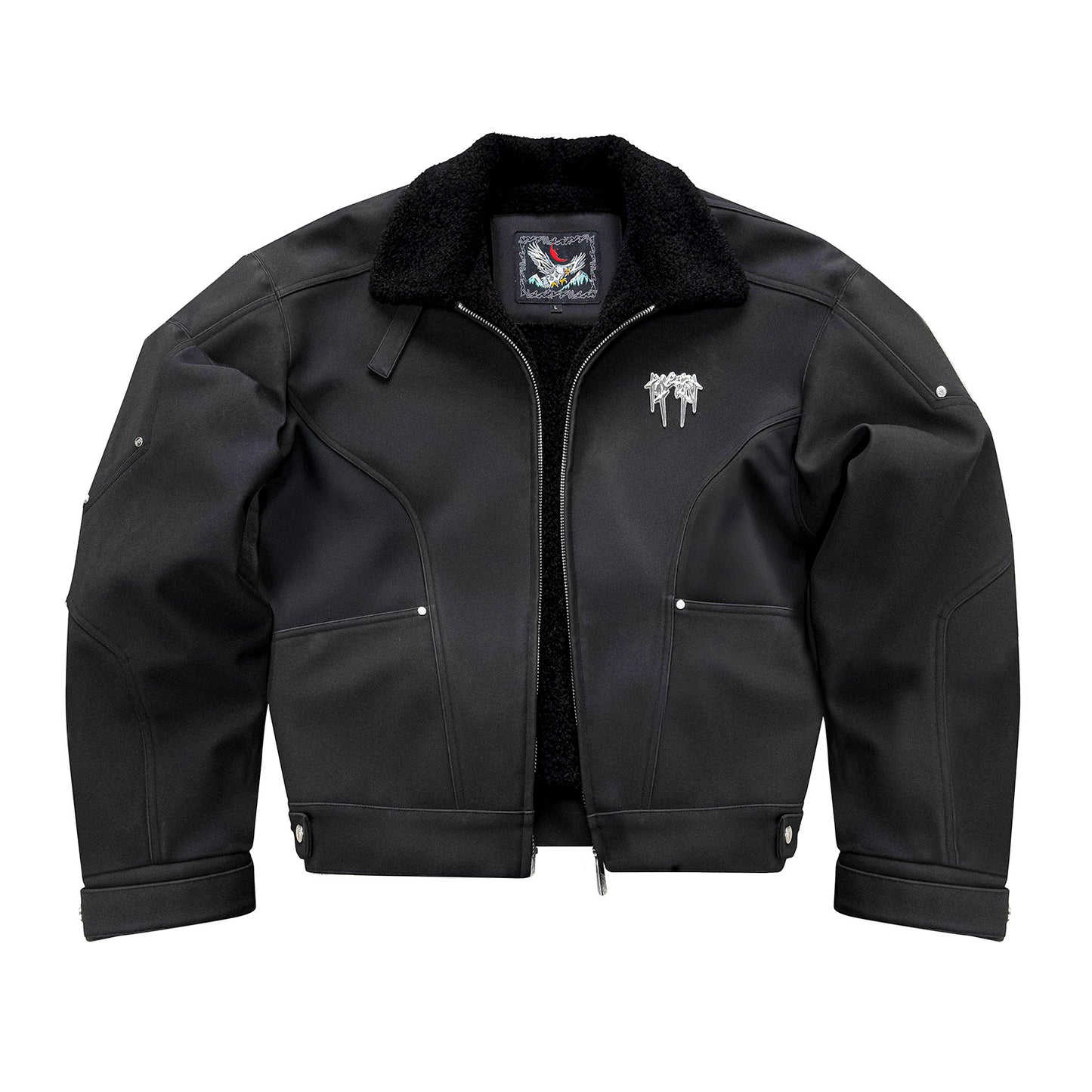 Eagle Sherpa Jacket - Black