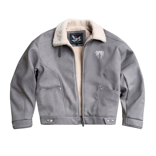 Eagle Sherpa Jacket - Grey