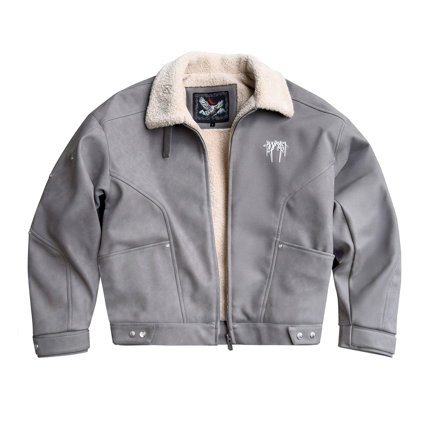 Eagle Sherpa Jacket - Grey