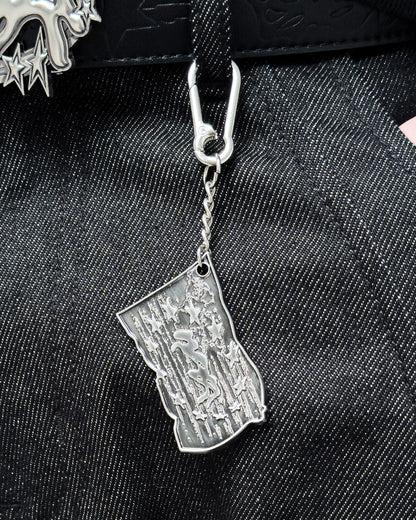 PORTE-CLÉS DRAPEAU "WEYZ"