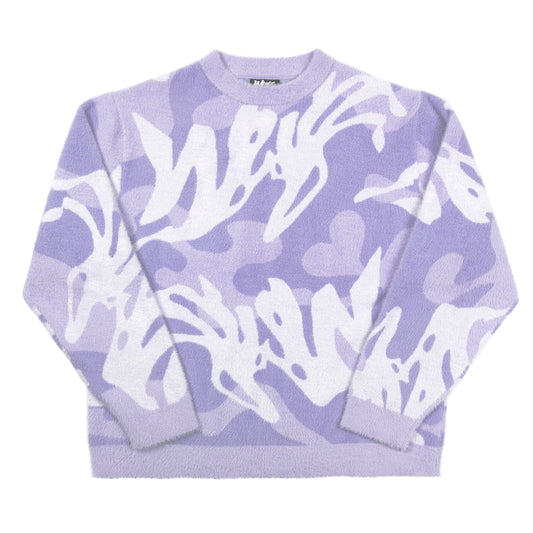 Fluffy Knitwear - Purple - Limited Edition