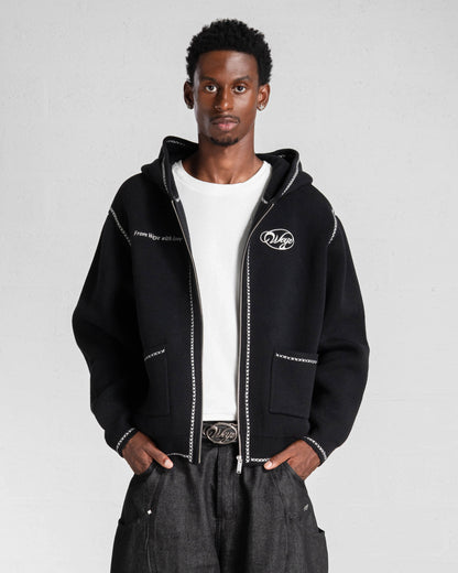 Gilet knit “GRACE” - Noir