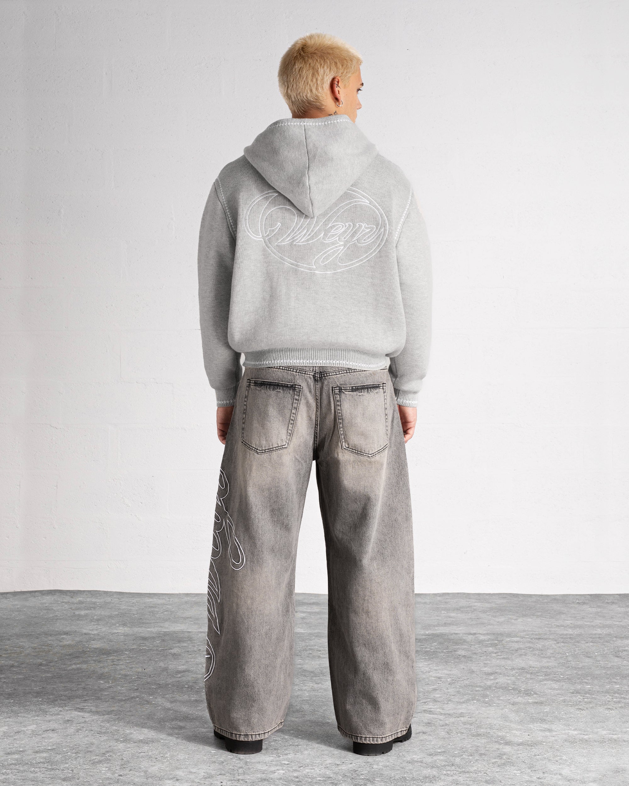 Denim Pants “HERITAGE” - Washed Grey – Weyz Clothing