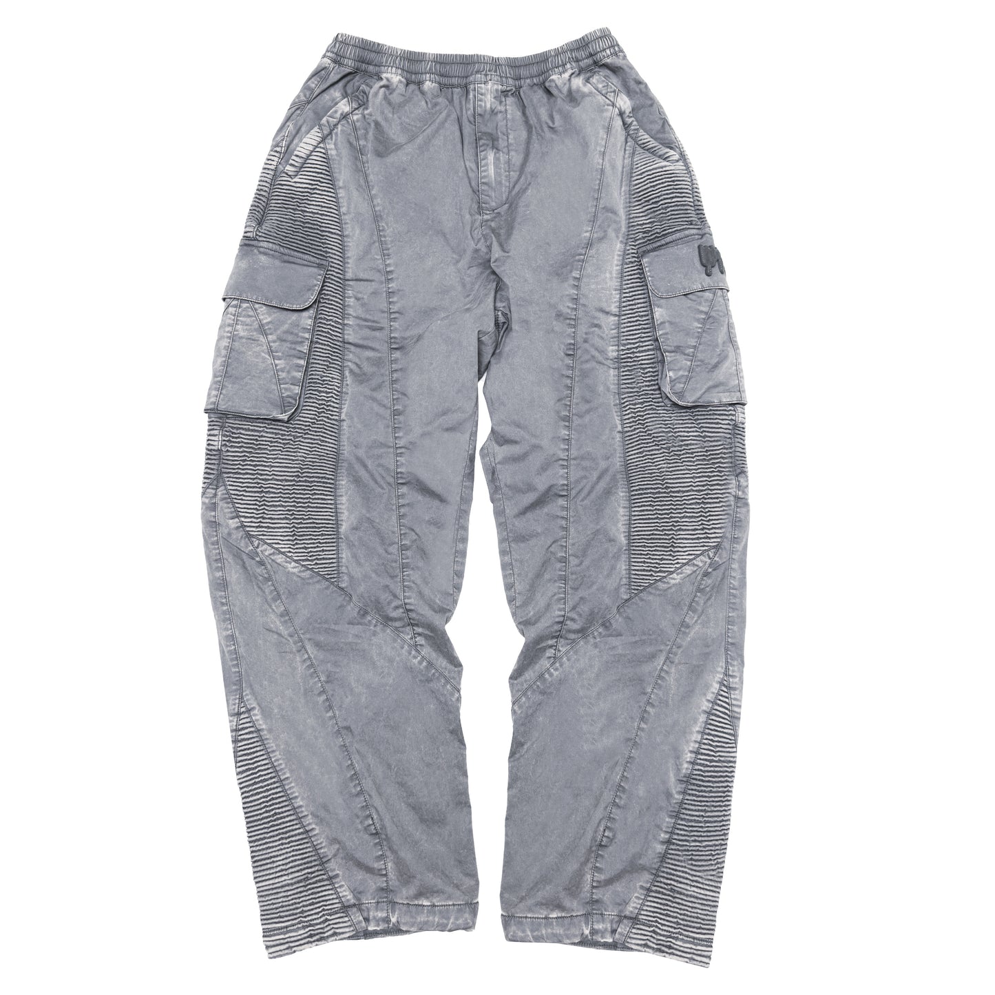 Track Pants "STRIPE" - Light Grey