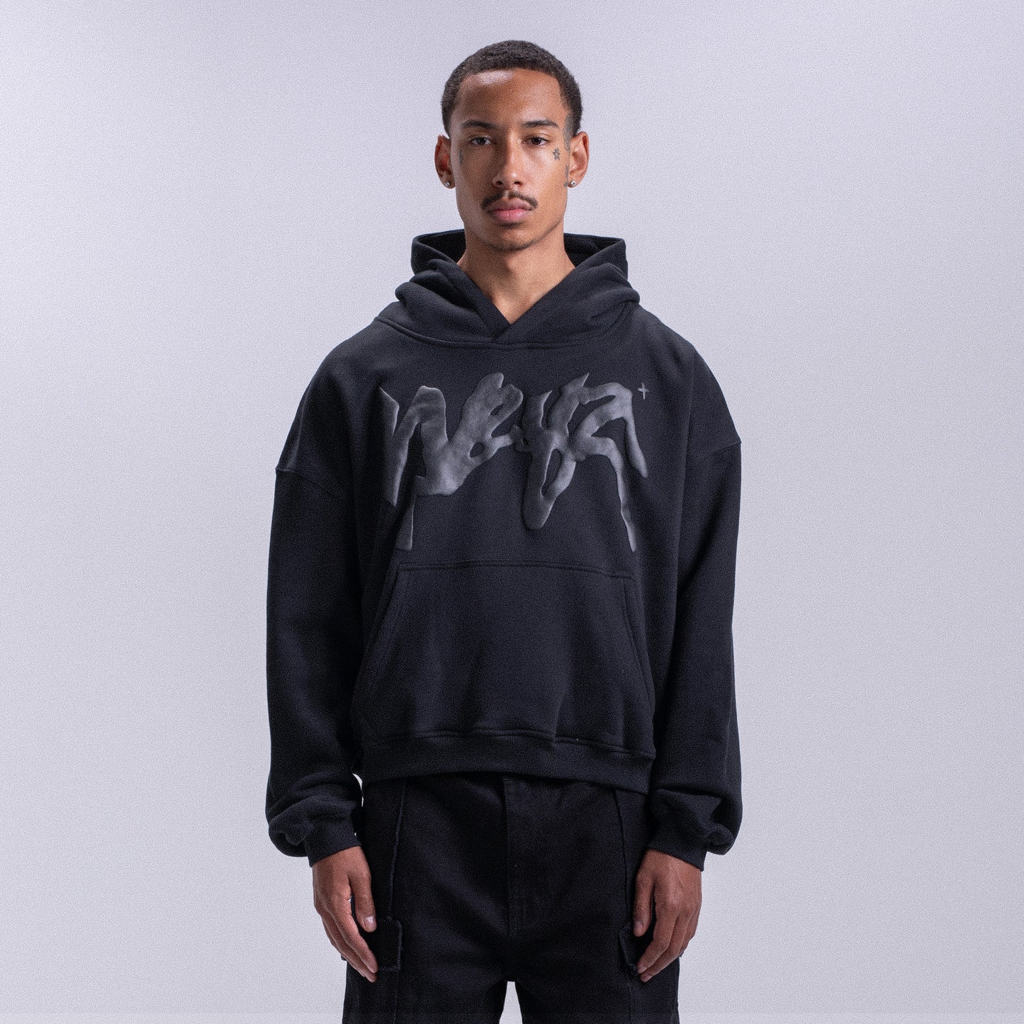 Hoodie "Puffy" Weyz - Black