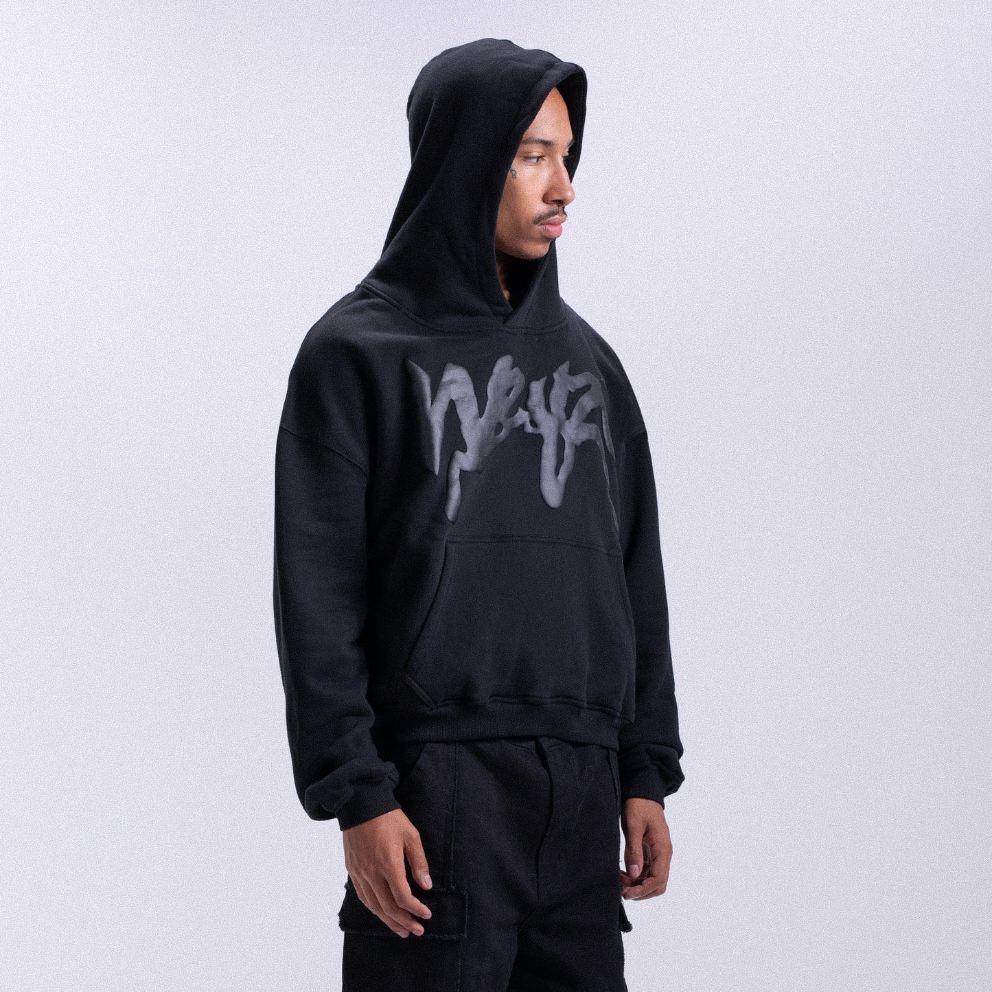 Hoodie "Puffy" Weyz - Black