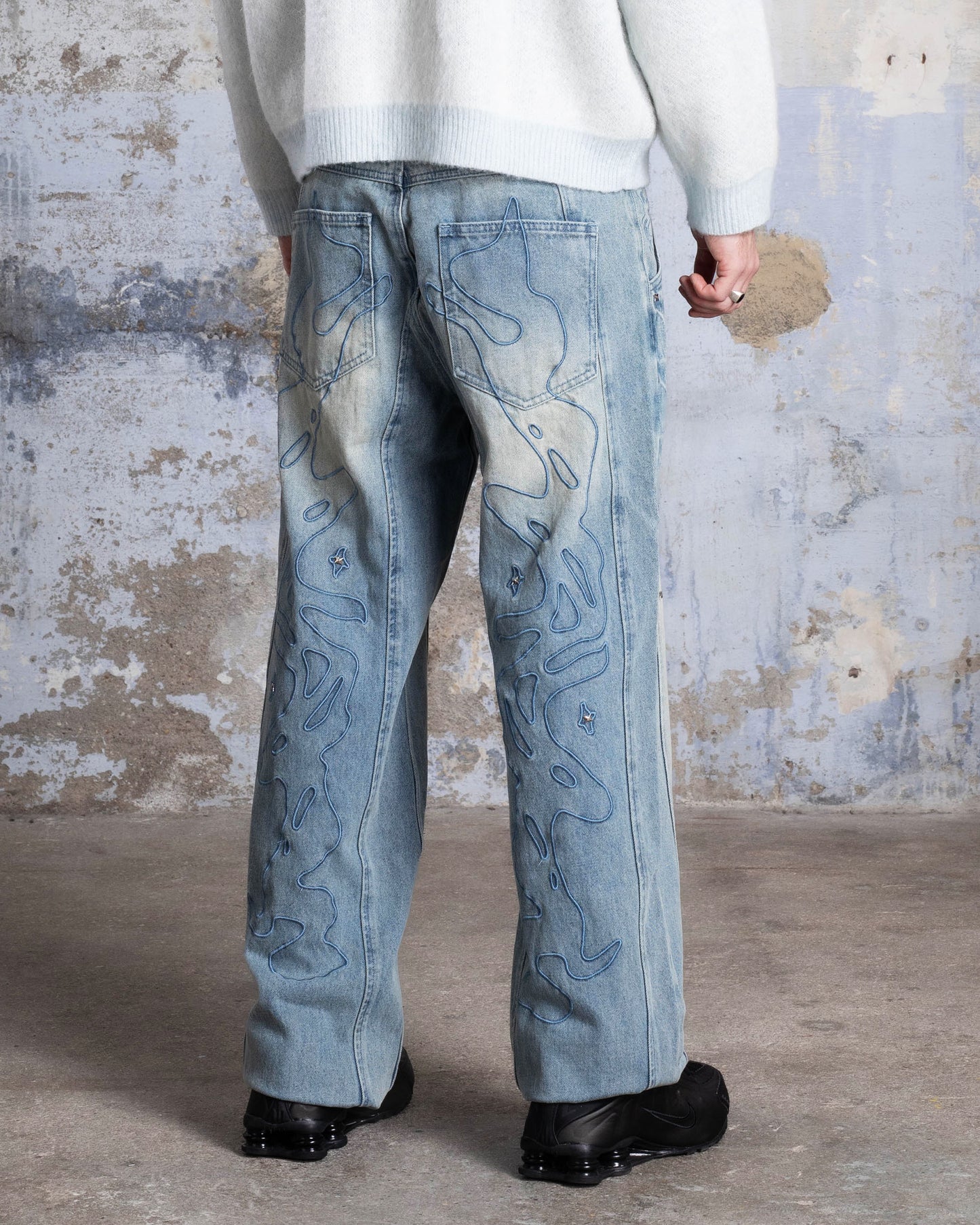 DENIM JEAN "ABYSSAL" - BLEU CLAIR