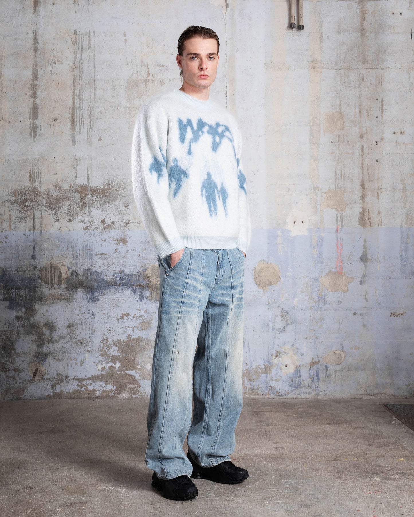 DENIM JEAN "ABYSSAL" - BLEU CLAIR