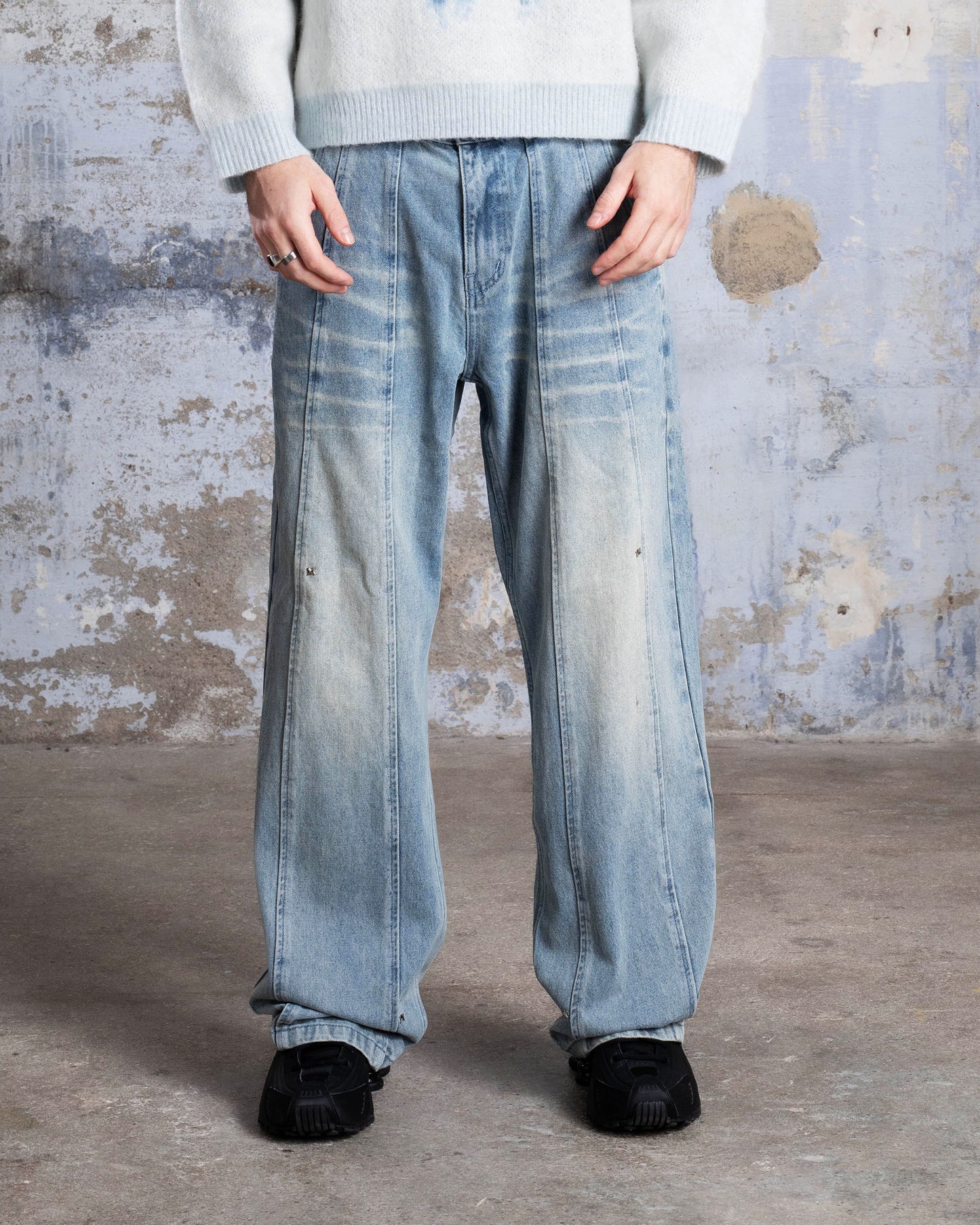 DENIM JEAN "ABYSSAL" - BLEU CLAIR