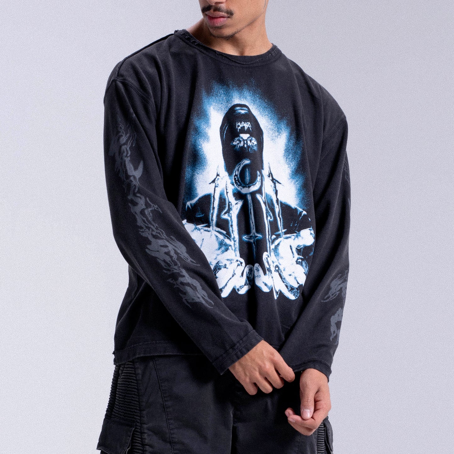 Longsleeve "GUARDIAN OF DARKNESS" - Black