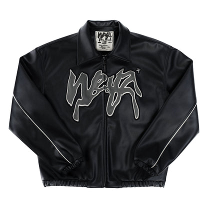 The "WEYZ" PU Jacket - Black edition