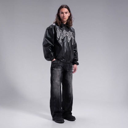 The "WEYZ" PU Jacket - Black edition