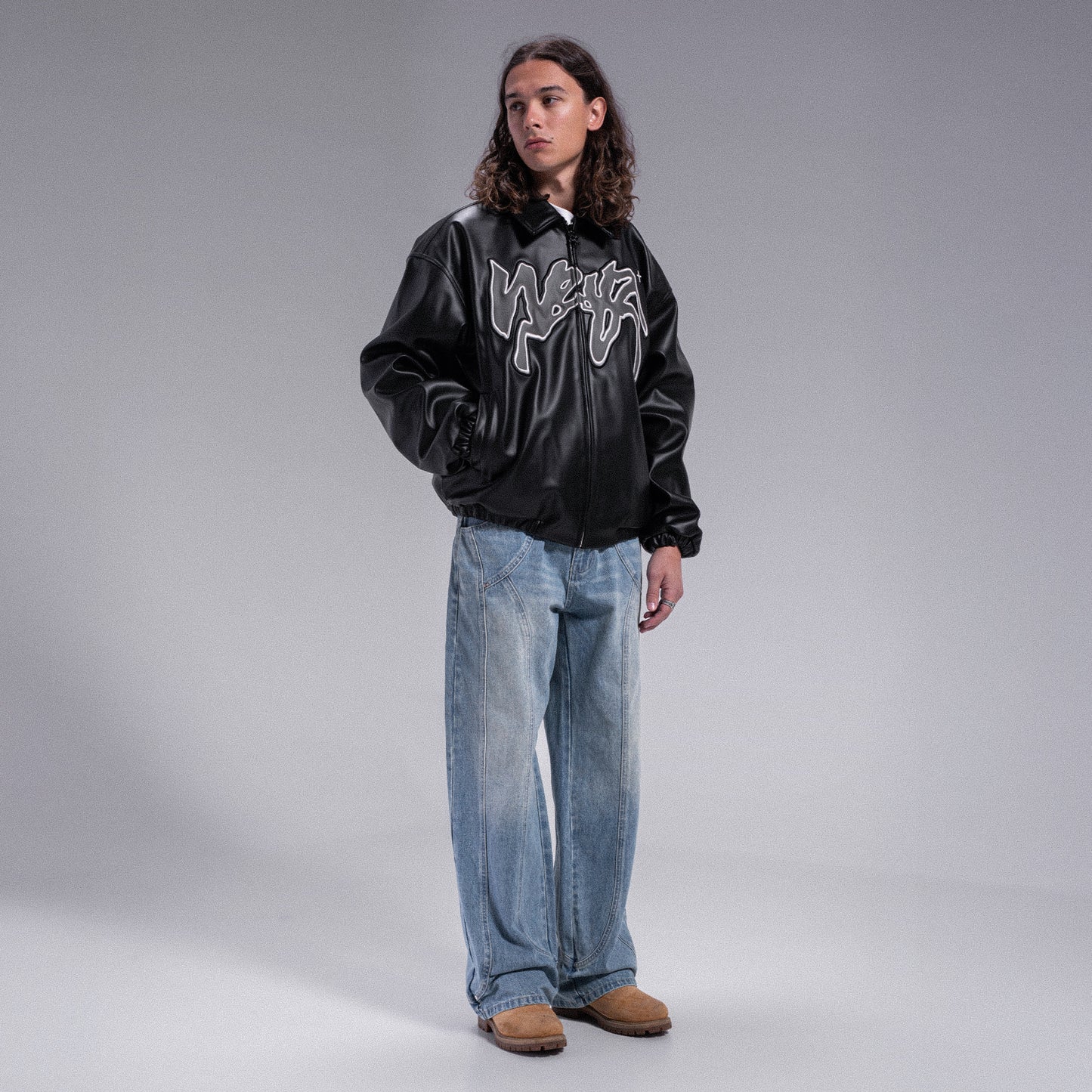 The "WEYZ" PU Jacket - Black edition