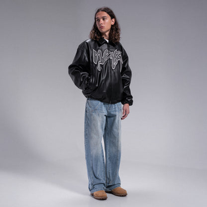 The "WEYZ" PU Jacket - Black edition