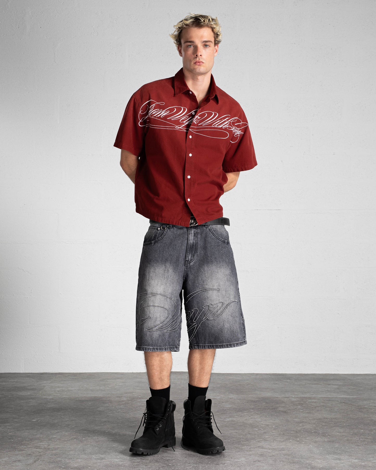 "FWWL" SHIRT - Red