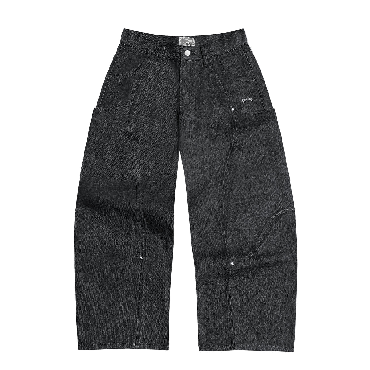 JEAN "RIFT" DENIM BRUT - NOIR
