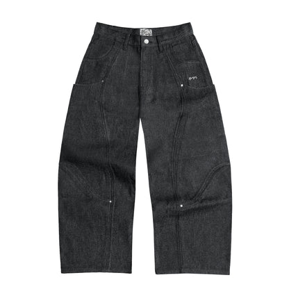 JEAN "RIFT" DENIM BRUT - NOIR
