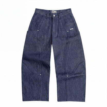 JEAN "RIFT" DENIM BRUT - BLEU