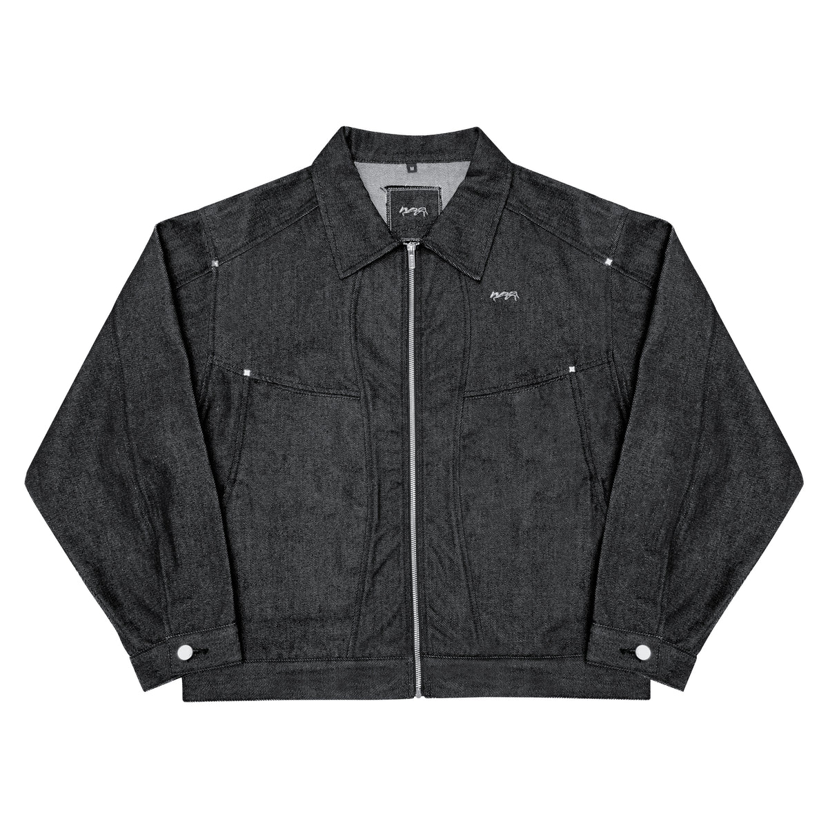 VESTE "RIFT" DENIM RAW - NOIR