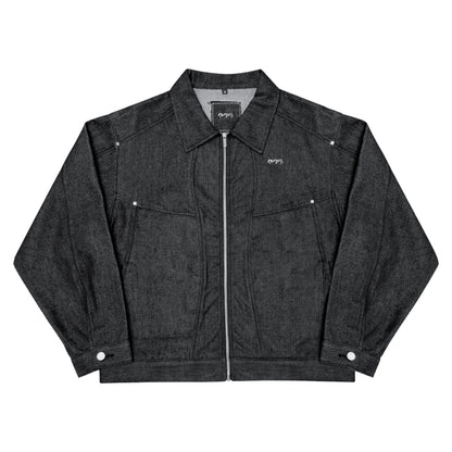 VESTE "RIFT" DENIM RAW - NOIR