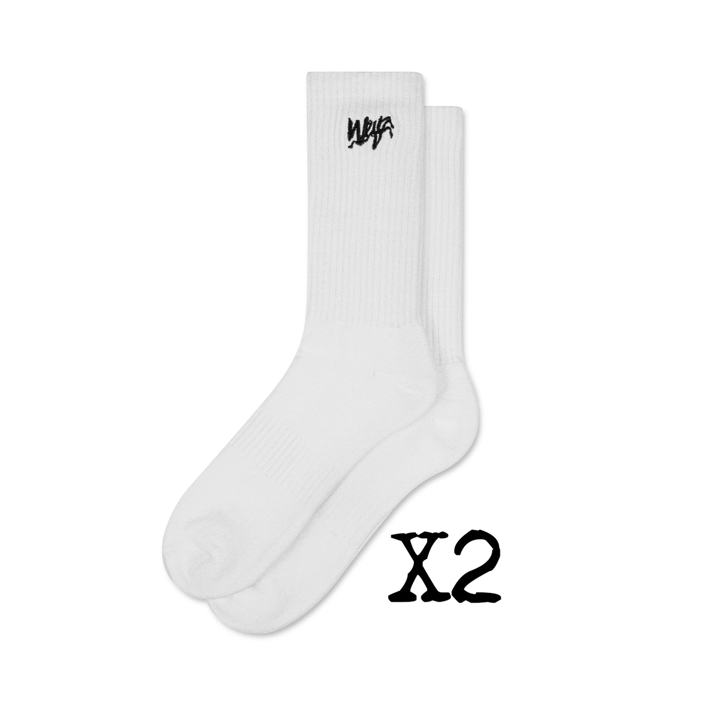 Socks Weyz "SIGNATURE" (2 pairs) - White