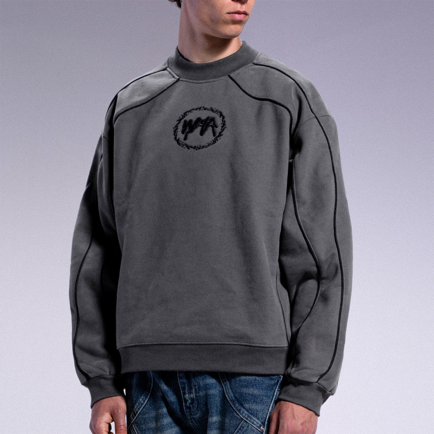 Soft Crewneck - Dark Grey