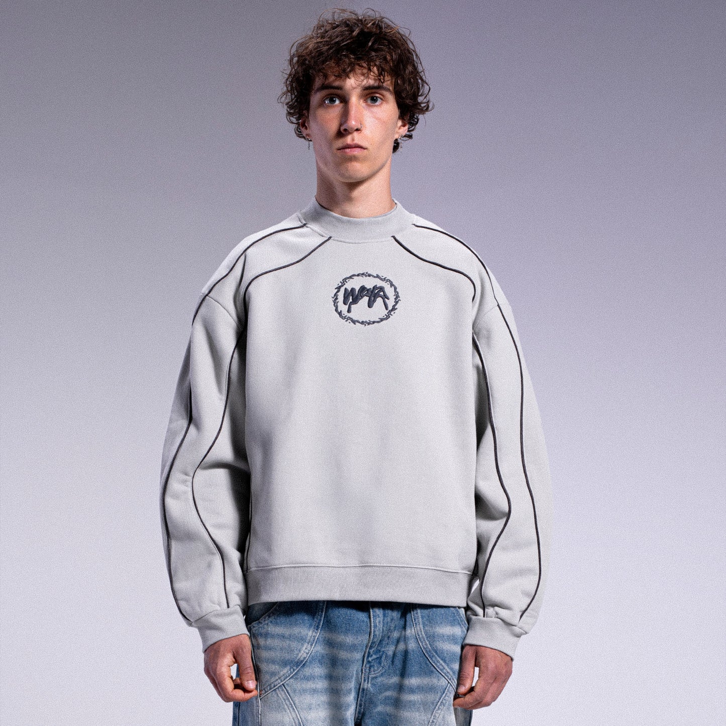 Soft Crewneck - Light Grey