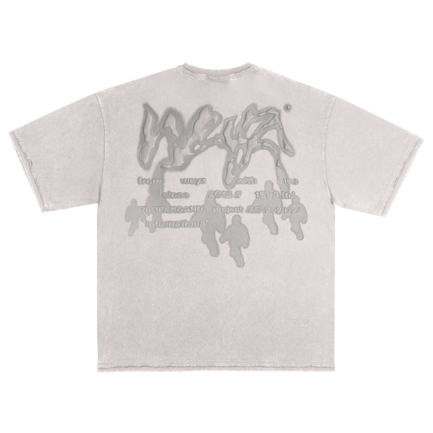 T-shirt "NIGHT WALKERS" - Beige