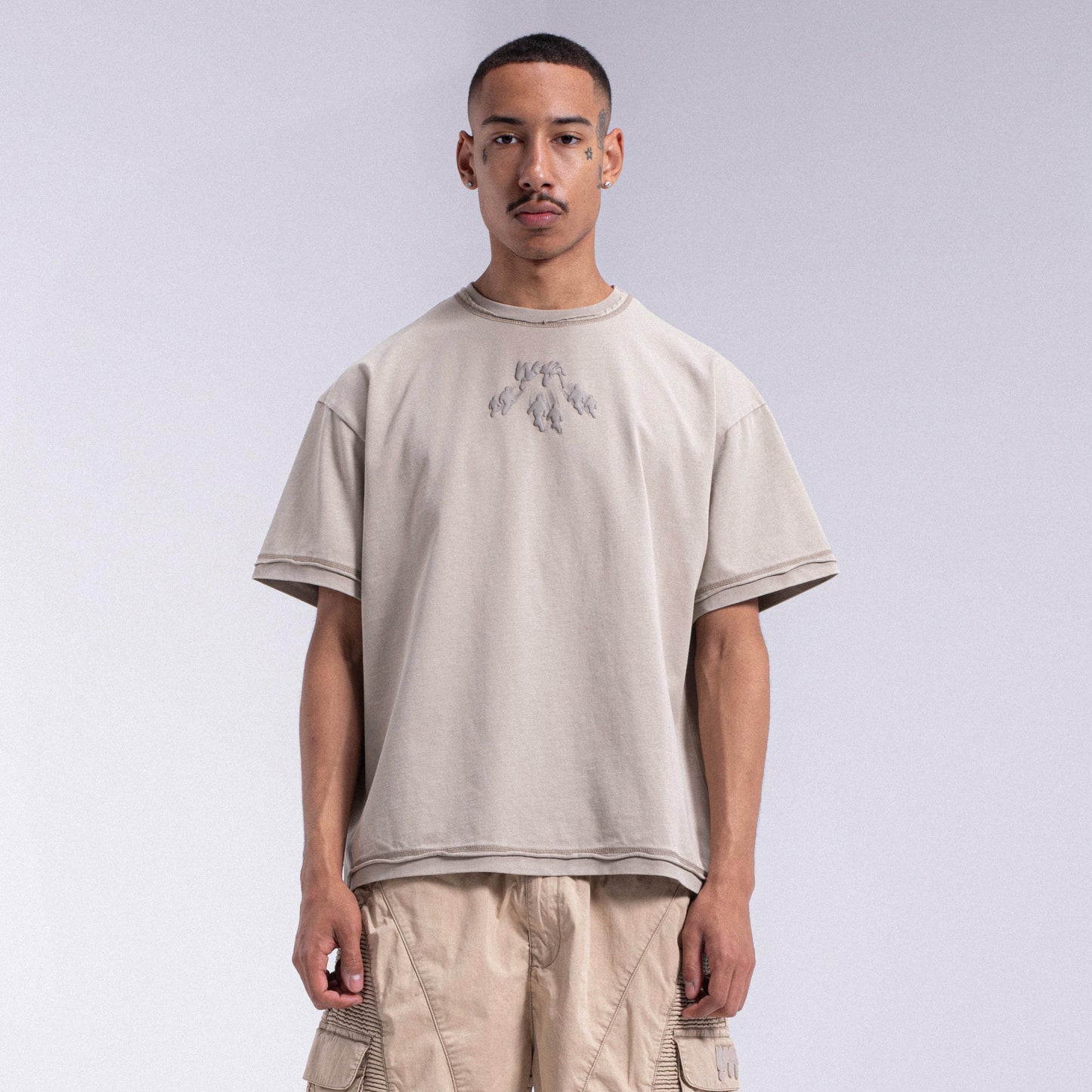 T-shirt "NIGHT WALKERS" - Beige