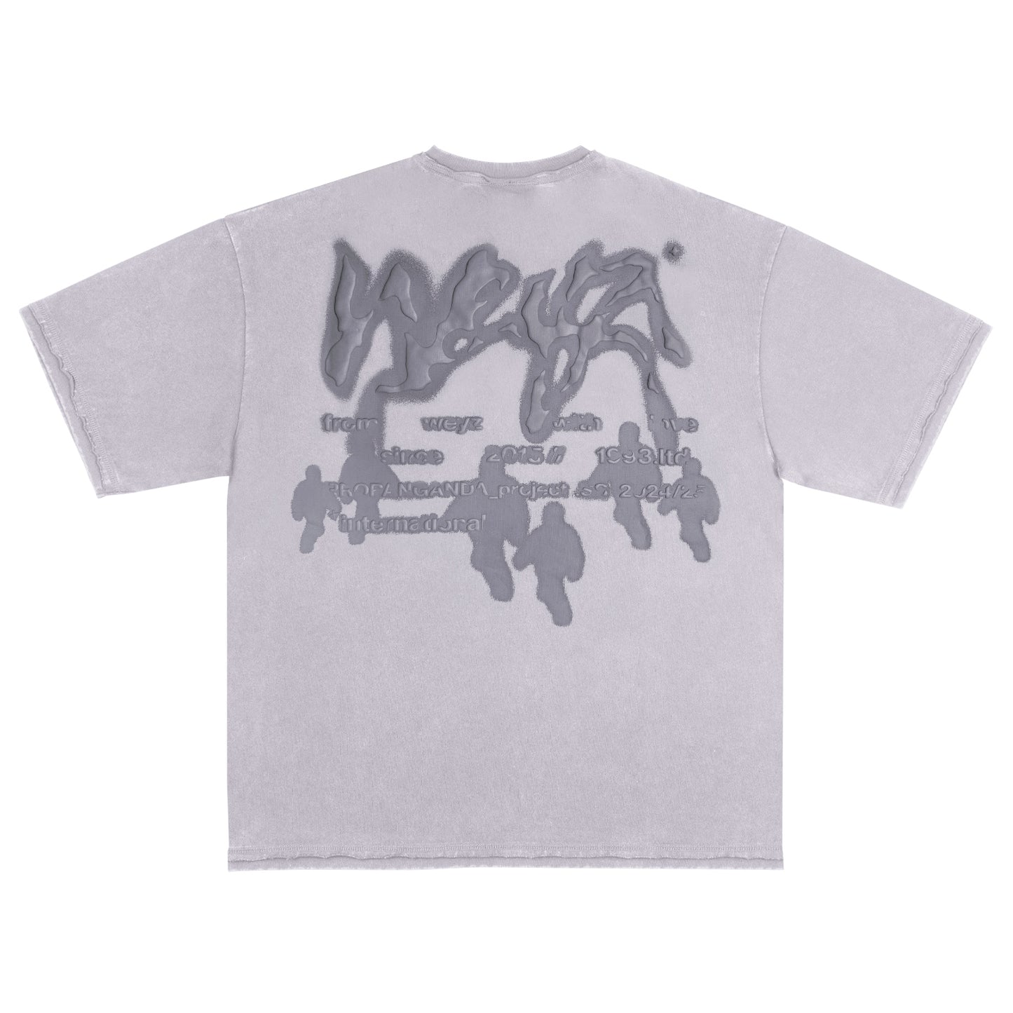 T-shirt "NIGHT WALKERS" - Light Grey