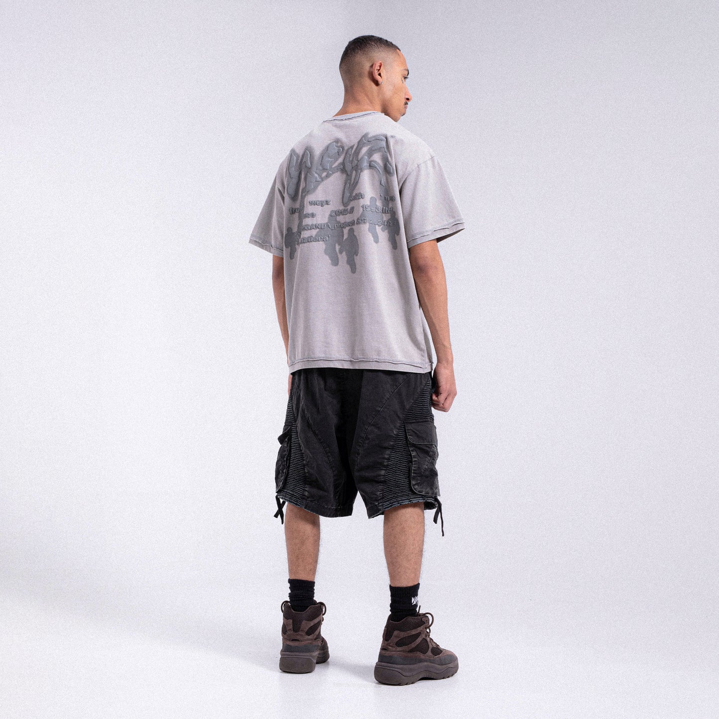 T-shirt "NIGHT WALKERS" - Light Grey