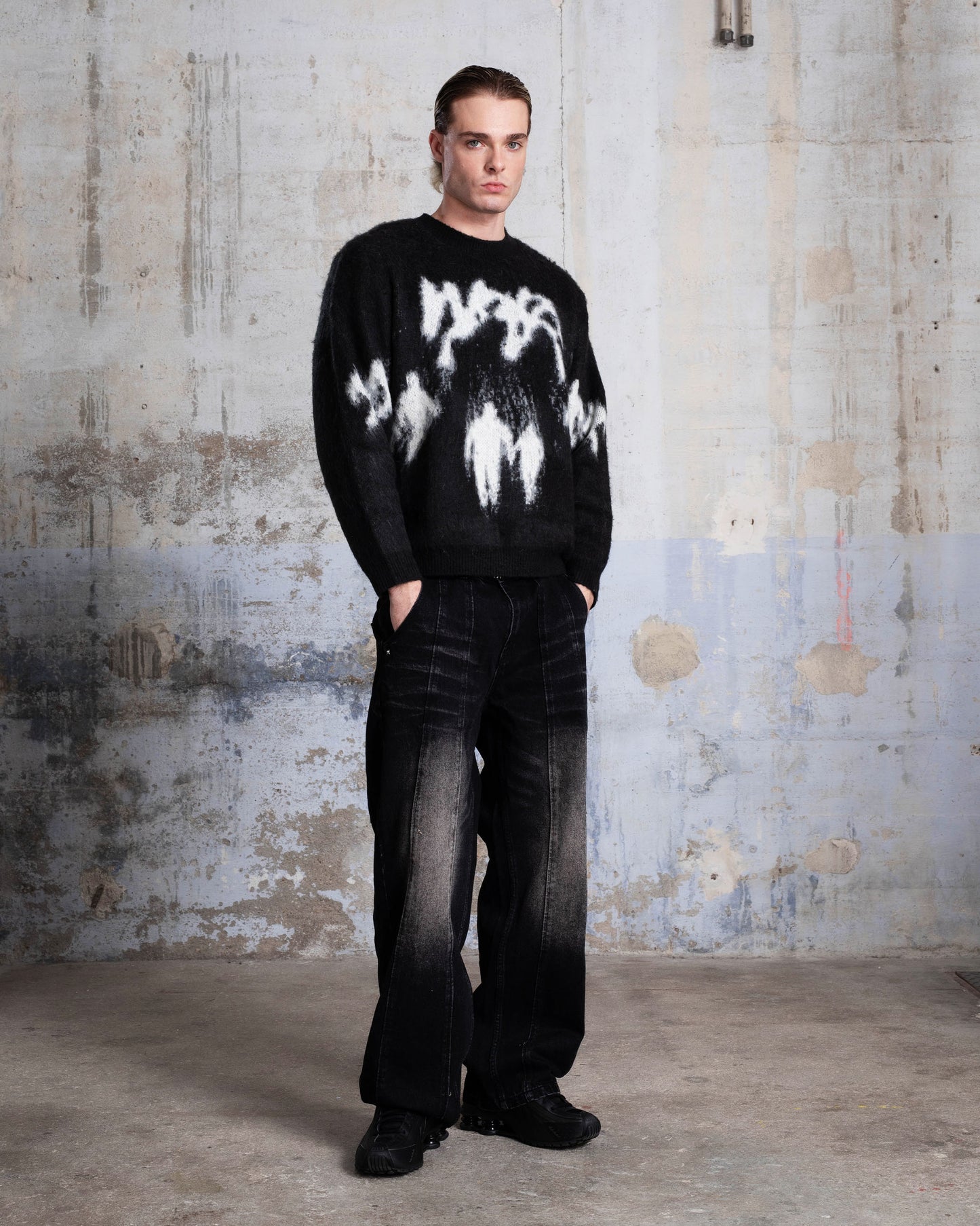 "ULTRA" PULL MOHAIR - NOIR