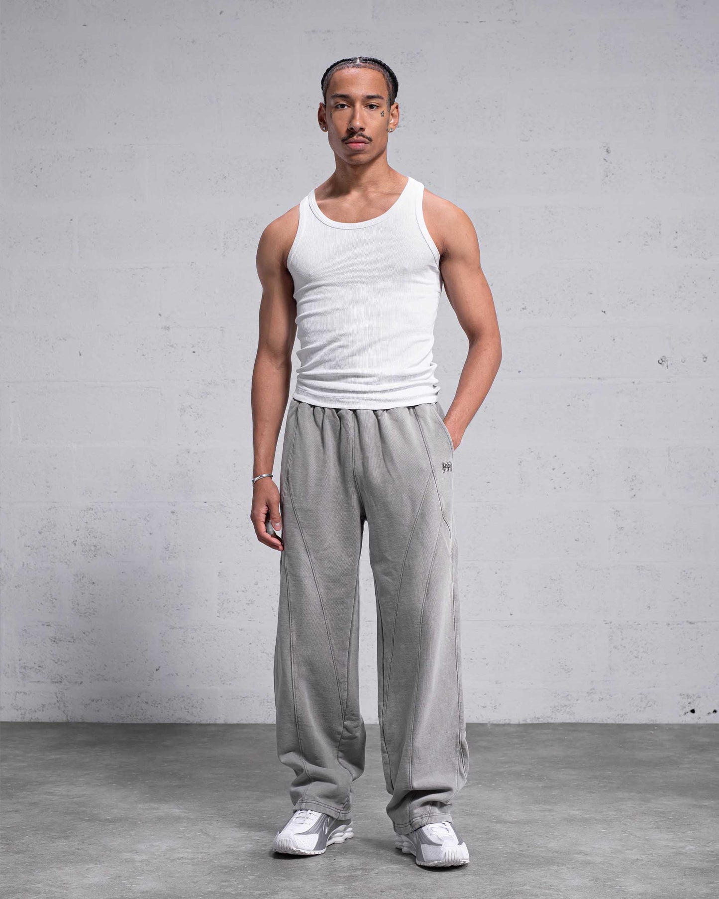 Vintage Jogger Pants Weyz - Light Grey