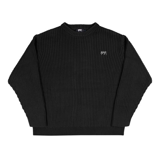 Wavy Sweater - Black