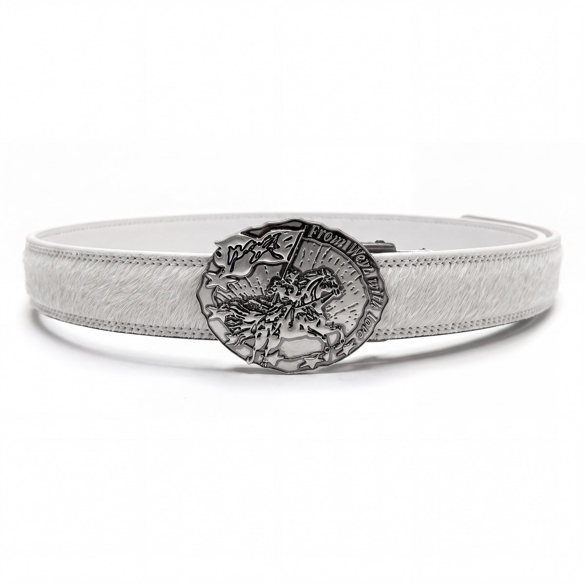 CEINTURE "CAVALRY" - BLANC