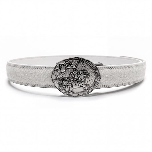 "CAVALRY" BELT - WHITE