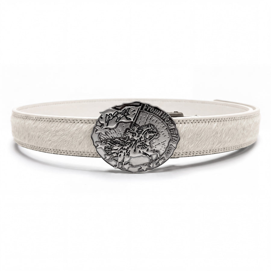 "CAVALRY" BELT - OFF-WHITE