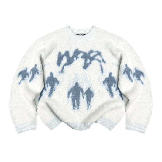 "ULTRA" PULL MOHAIR - BLANC